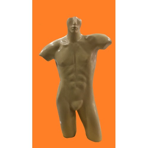 Busto duble masculino bege MC-1169